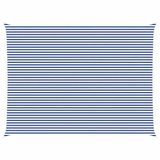 vidaXL Zonneschaduw Blauw en Wit 6 x 8 m 100% Polyester Oxford
