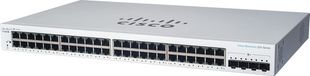 Cisco CBS220-48FP-4X-EU - Netwerk Switch - Managed - L2 - PoE