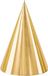 PartyDeco Hoedjes Gold (6 stuks)