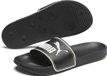 PUMA Leadcat FTR Slippers Unisex Zwart - Wit - Goud