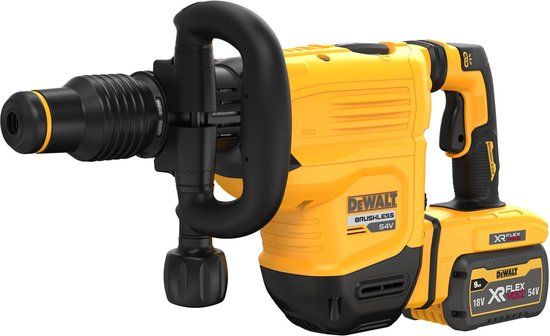 DeWALT DCH832X2-QW XR FLEXVOLT 6kg SDS-Max Accu Breekhamer 54V - 2x 9.0Ah Accu's + Lader + Koffer