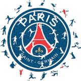 Iconic Puzzles PSG FC - Logo Vormpuzzel 270 stuk(s)