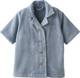 Vertbaudet baby badjas blauw katoen 86/92