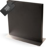 Moritz & Moritz Messenblok Magnetisch - RVS Messenmagneet Zonder Messen - Messenhouder Zwart - 23cm x 25cm