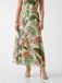 Guess Gekruiste rok met bloemenprint Beige Polyester Vrouwen S