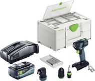 Festool TXS 18-basisset perceuse sans fil 18 V 40 Nm sans balais + 1x batterie 8,0 Ah + chargeur rapide + Systainer