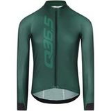 Q36.5 Maillot vert manches longues Gregarius Hybrid Signature, Taille M