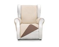 Martina Home Bankhoes Milano 1-zits, beige/bruin