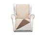 Martina Home Bankhoes Milano 1-zits, beige/bruin