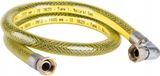 Tuyau de gaz flexible, 1/2 pouce, coude, 125 cm
