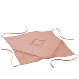Douceur d'interieur Essentiel zitkussen met 4 kleppen, poederroze, 36 x 36 x 3,5 cm