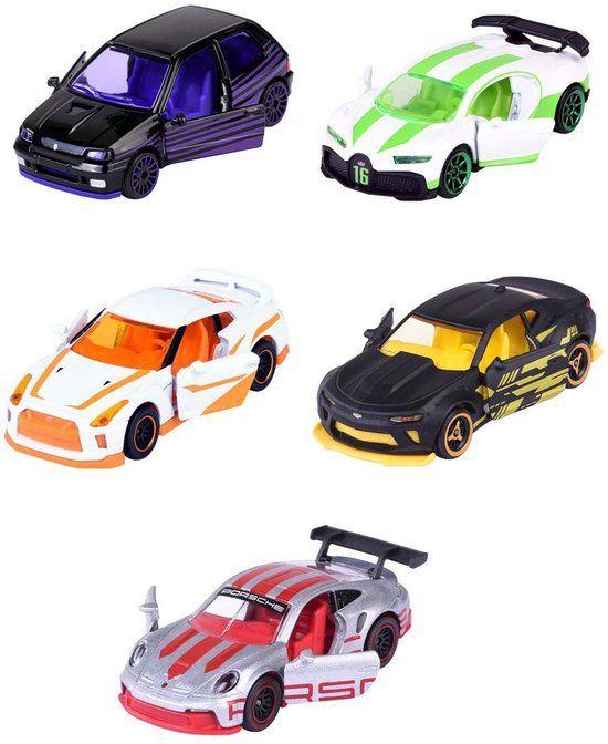 Majorette Auto Limited Edition 10, set van 5 Kant-en-klaar model Personenauto (model)