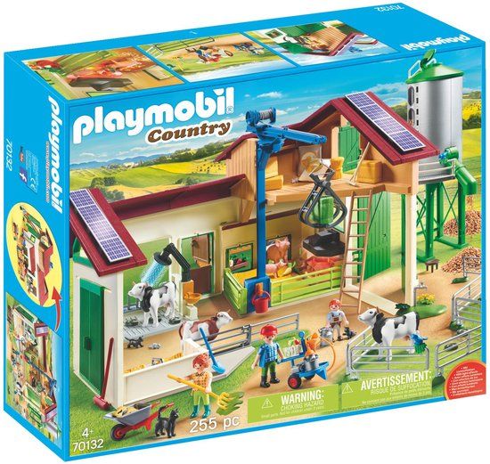 PLAYMOBIL Boerderij met silo en dieren - 70132