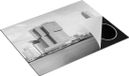 Chefcare Inductie Beschermer Rotterdamse Skyline - Zwart Wit - 77x59 cm