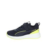 Puma Kinder Schuhe Low Flyer 3 AC+ PS 401527 New Navy-Lemon Sherbert-Puma White-34