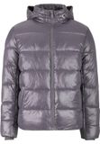 Urban Classics - Veste matelassée à col zippé recyclé - XXL - Gris