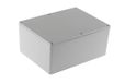 RS PRO Aluminium behuizing grijs buitenmaat 165,8 x 127,3 x 76,3 mm