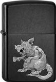Gray Zippo Gray dusk Metaal Gas