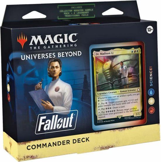 Magic The Gathering Universes Beyond - Fallout Commander Deck: Science! - Engels - Battle Deck