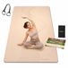 FunLife Yogamat Set Extra Breed 183 x 80 cm - 8 mm TPE Antislip Fitnessmat - Met Draagriem en 3 Weerstandsbanden - Yoga Pilates Sportmat