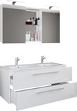 Budasi SC set de lavabo double 3 pièces