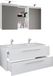 Budasi SC set de lavabo double 3 pièces