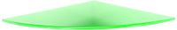 Bolis Italia BA1E035HE2T1 Vitra rek van veiligheidsglas, 35 x 35 x 0,6 cm, groen