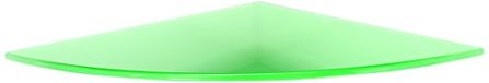 Bolis Italia BA1E035HE2T1 Vitra rek van veiligheidsglas, 35 x 35 x 0,6 cm, groen