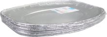White label DEPA® Aluminium Schaal Ovaal Zilver 350 mm (10 stuks)