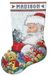 Santa Design Works Santa & Kitten Stocking Counted Cross Stitch Kit