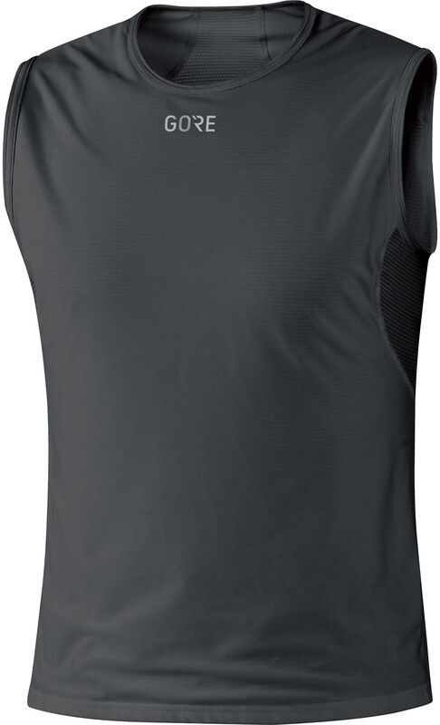 GOREWEAR M Gore Windstopper Base Layer Sleeveless Shirt Men - Black - 4017912002714