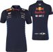 Red Bull Racing Dames Team Polo 2024 Max Verstappen Blauw M