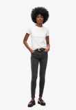 Superdry - Jean skinny vintage en coton biologique taille mi-haute - Femme - Jean