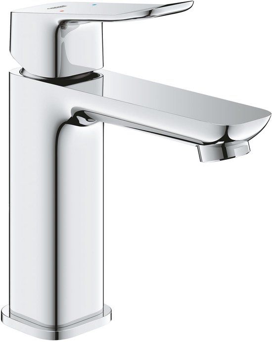GROHE Dice Wastafelmengkraan - M-Size - Waterbesparend - Inclusief Push-Open Waste - Chroom