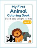 MY FIRST ANIMAL COLORING BOOK