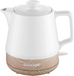 Concept RK0060 - 1L Keramische Waterkoker - Wit & Hout - 1200W