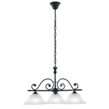 EGLO MURCIA hangende plafondverlichting Flexibele montage E27 180 W Zwart/Wit