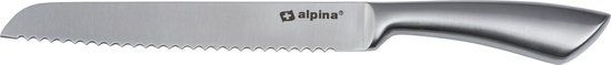 alpina Broodmes - 33.5 cm - RVS - Zilver