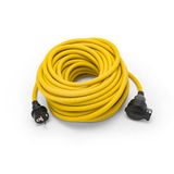 Verlengkabel Bouwplaatsverlengsnoer, M/V, Franse standaard stopcontact/stekker, 20 meter. H07RN-F 3G2,5mm2, NF, CE - IP44