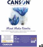 Canson - tekenblok canson - wit natuurlijk - A3 - 30 lakens 250 g/m²
