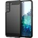 Samsung Coque pour Samsung Galaxy S21+ 5G G996, OEM, Carbone, Noir