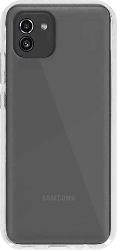 iMoshion Softcase Backcover Samsung Galaxy A03 - Transparant