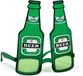 Bristol Novelty Beer Bottle Glasses (Green)