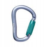 Black diamond Merkloos HMS Karabiner met Twistlock Sluiting - Veilig Klimmen - Grijs - Polyester - 15 cm