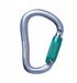 Black diamond Merkloos HMS Karabiner met Twistlock Sluiting - Veilig Klimmen - Grijs - Polyester - 15 cm