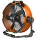 AEG Draadloze bouwplaatsventilator, 18 volt, borstelloos, diameter 57,5 cm, 6 snelheden, speciaal voor grote oppervlakken (zonder batterij) - BDF18-0, oranje