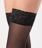 Merry Style Dames Panty - 15 DEN - Polyamide - Nero - M-L