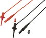 Voltcraft MSL-528 Filaire 1.2 m met miniatuur-aftasthaak CAT II 300 V 1 paar