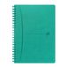 Oxford Signature Journal A5 gelijnd 80 vel dubbel spiraal flex cover turquoise