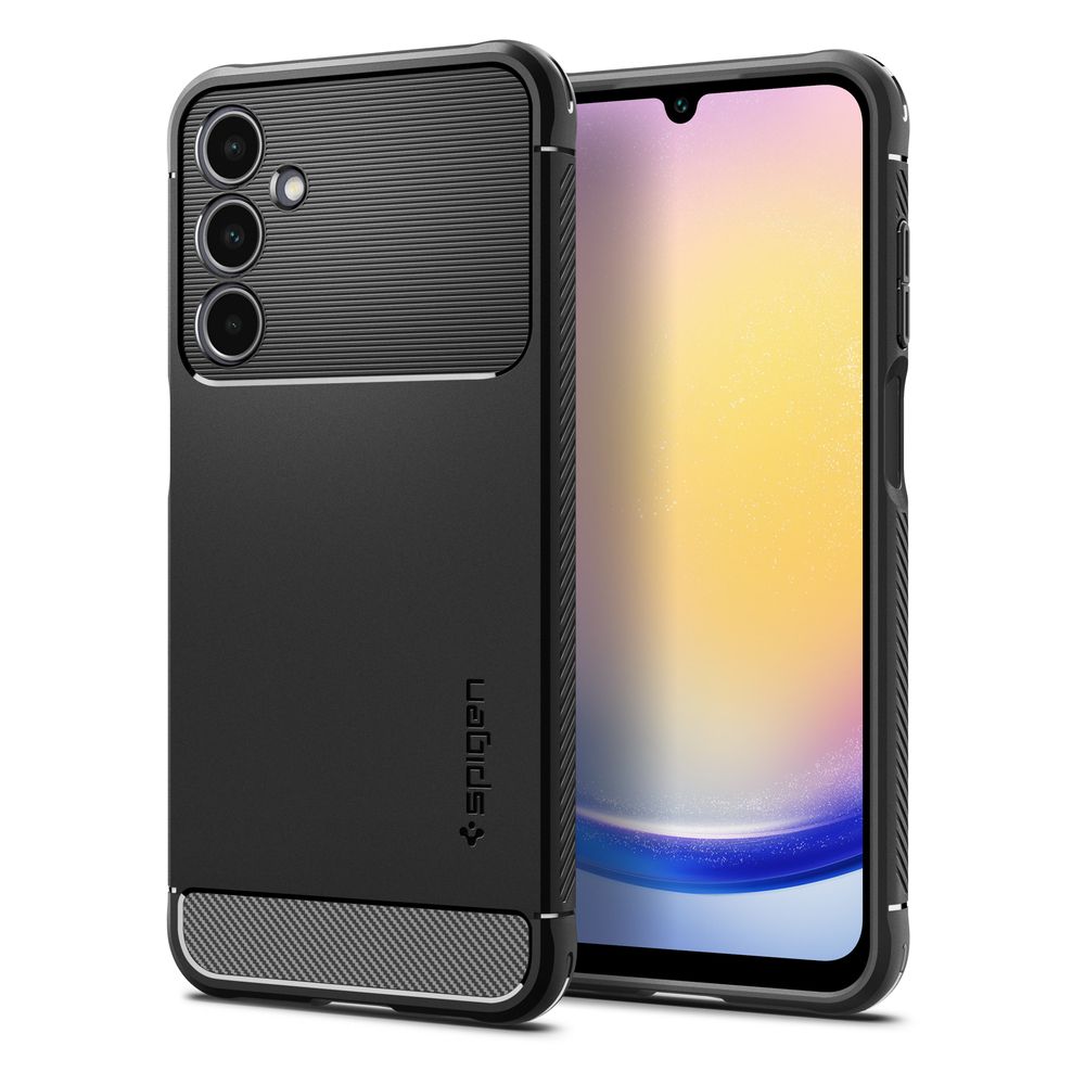 Spigen Rugged Armor Case for Samsung Galaxy A25 5G - Black